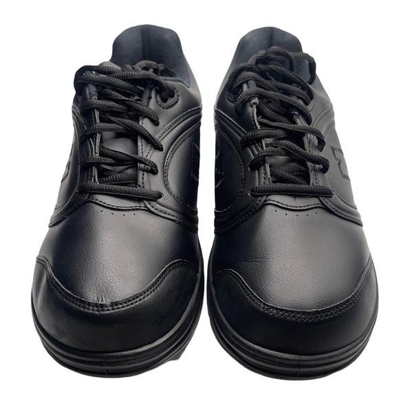 New Balance Women\'s WW812BK Leather Walking Shoes Sneaker Black Size 11.5 NEW